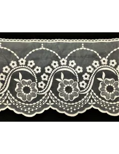 PIZZO IN ORGANZA 30CM 90829-30