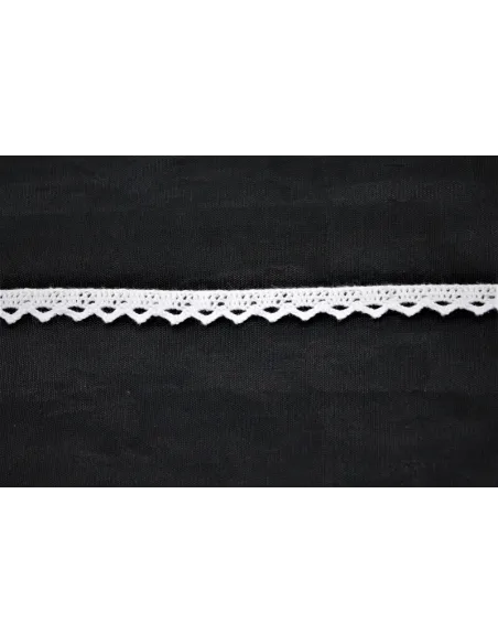 MERLETTO DI COTONE 1CM art 9135.WHITE