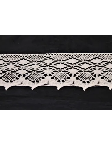 MERLETTO DI COTONE 9,5CM art 9255.RAW