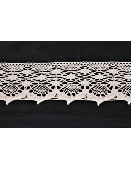 MERLETTO DI COTONE 9,5CM art 9255.RAW