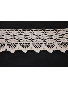 MERLETTO DI COTONE 10CM art 9257.RAW