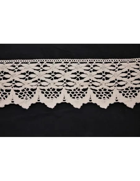 MERLETTO DI COTONE 10CM art 9257.RAW
