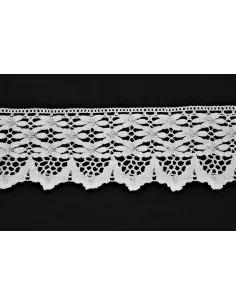 MERLETTO DI COTONE 10CM art 9257.WHITE