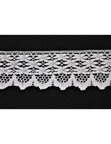 MERLETTO DI COTONE 10CM art 9257.WHITE