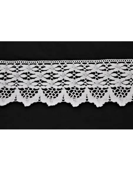 MERLETTO DI COTONE 10CM art 9257.WHITE