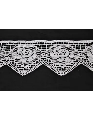 MERLETTO DI COTONE 10CM art 9261.WHITE