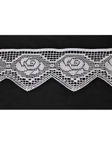 MERLETTO DI COTONE 10CM art 9261.WHITE