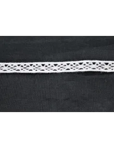 MERLETTO DI COTONE 1CM art 9476.WHITE