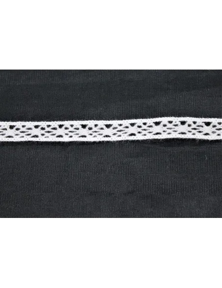 MERLETTO DI COTONE 1CM art 9476.WHITE