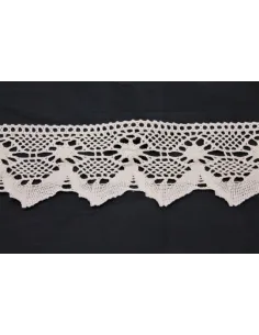 MERLETTO DI COTONE  8CM 950.RAW