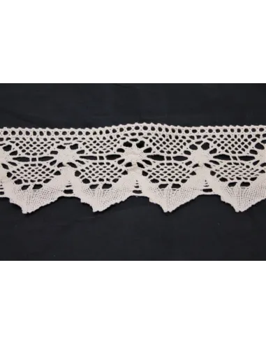 MERLETTO DI COTONE  8CM 950.RAW