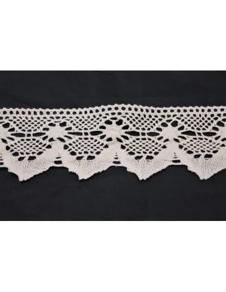 MERLETTO DI COTONE  8CM 950.RAW
