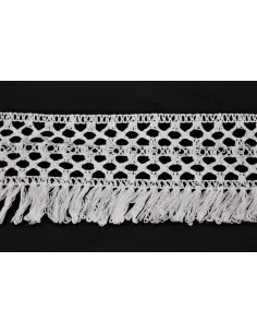 MERLETTO DI COTONE 11CM art 9500.WHITE