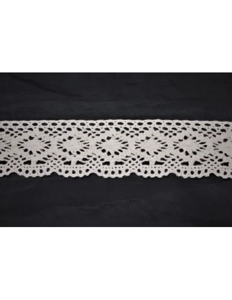 MERLETTO DI COTONE 4,5CM  art 9680.RAW