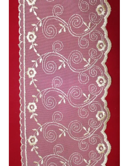 PIZZO TULLE 15CM 01-15