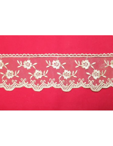 PIZZO ORGANZA 7CM 1046-7A