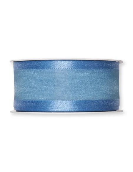 NASTRO ORGANZA E BORDATO IN RASO  2,5CM 1104-040