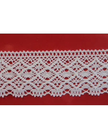 MERLETTO DI COTONE 3CM  art A11