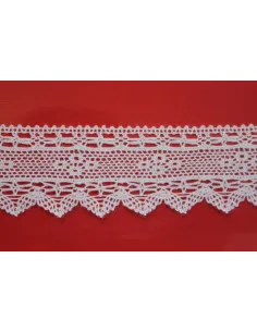MERLETTO DI COTONE 2,7CM art A24