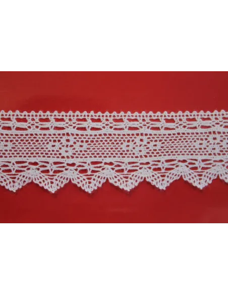MERLETTO DI COTONE 2,7CM art A24