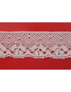 MERLETTO DI COTONE 2,5CM  art A55