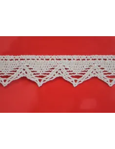 MERLETTO DI COTONE 3CM  art A57