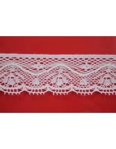 MERLETTO DI COTONE 2,5CM  art A8