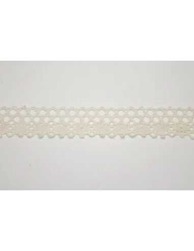 MERLETTO DI COTONE 2,5CM  art 1401