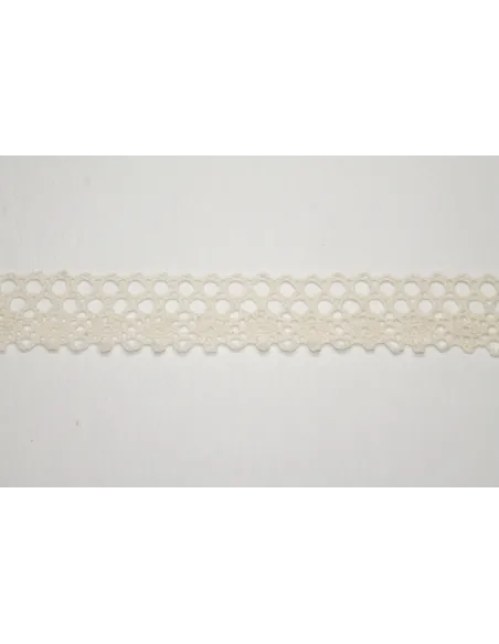 MERLETTO DI COTONE 2,5CM  art 1401