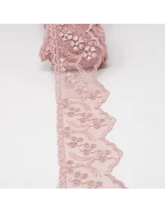 PIZZO TULLE 6 CM BB8314-6.OLD/PINK