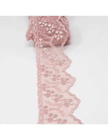PIZZO TULLE 6 CM BB8314-6.OLD/PINK