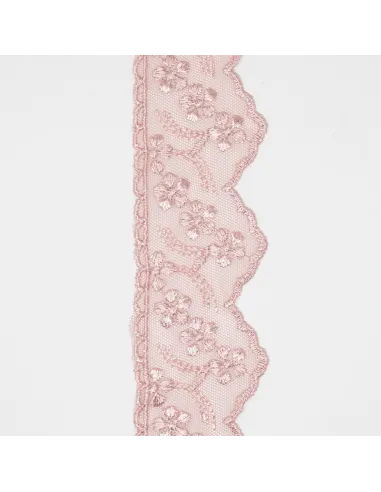 PIZZO TULLE 6 CM BB8314-6.OLD/PINK