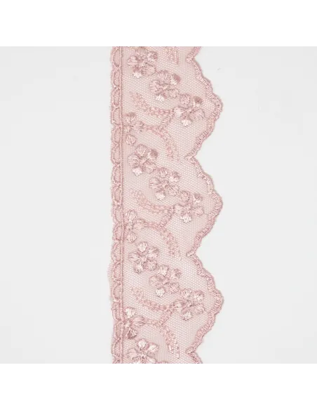 PIZZO TULLE 6 CM BB8314-6.OLD/PINK