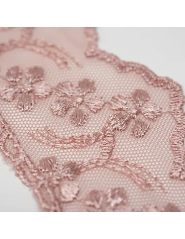 PIZZO TULLE 6 CM BB8314-6.OLD/PINK