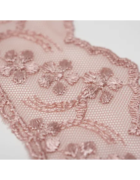 PIZZO TULLE 6 CM BB8314-6.OLD/PINK