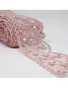 PIZZO ORGANZA 6 CM BB8314-6/OLD/PINK