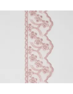 PIZZO ORGANZA 6 CM BB8314-6/OLD/PINK 2