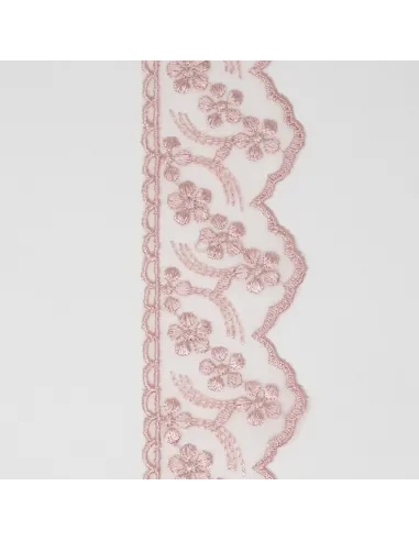 PIZZO ORGANZA 6 CM BB8314-6/OLD/PINK