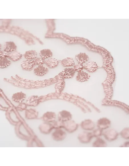 PIZZO ORGANZA 6 CM BB8314-6/OLD/PINK