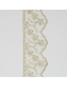 PIZZO ORGANZA 6 CM BB8314-6/PERLA 2