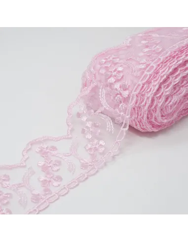 PIZZO ORGANZA 6 CM BB8314-6/PINK