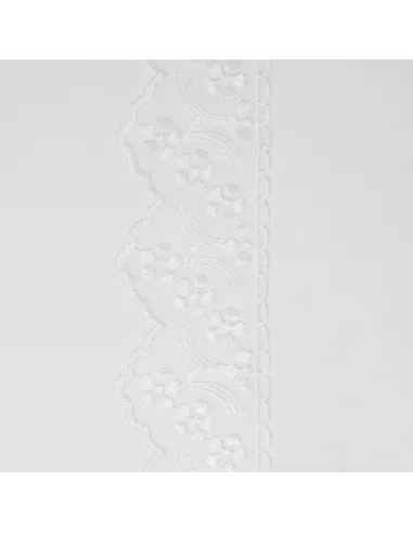 PIZZO ORGANZA 6 CM BB8314-6/WHITE