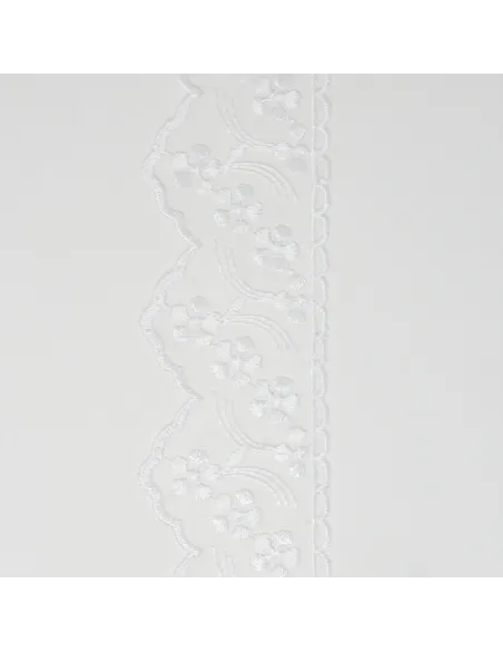 PIZZO ORGANZA 6 CM BB8314-6/WHITE