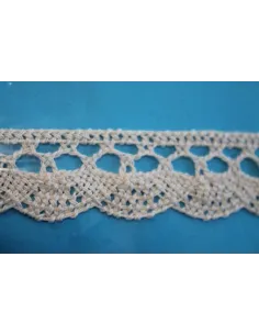 MERLETTO DI COTONE 2,5CM  art 222/1
