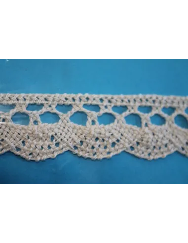 MERLETTO DI COTONE 2,5CM  art 222/1