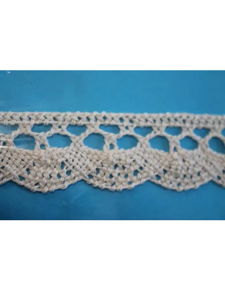 MERLETTO DI COTONE 2,5CM  art 222/1