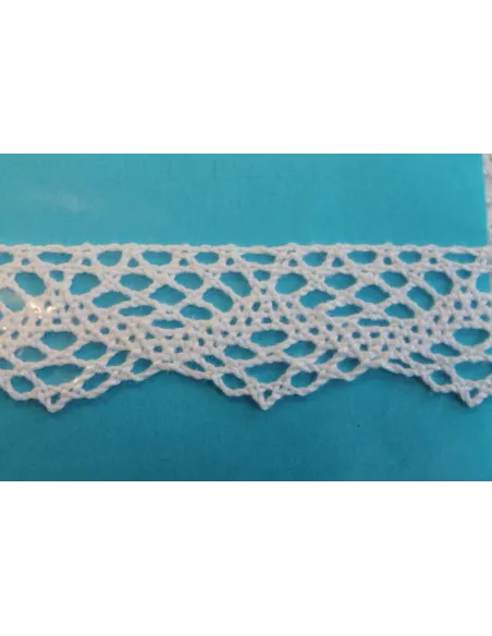 MERLETTO DI COTONE 2,5CM  art 225