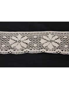 MERLETTO DI COTONE 12.5CM  art 2300.RAW