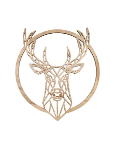 DECORAZIONI LEGNO "CERVO" 23346-250