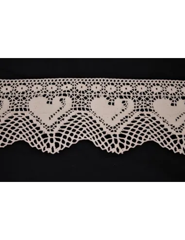 MERLETTO DI COTONE 13CM  art 2450.RAW